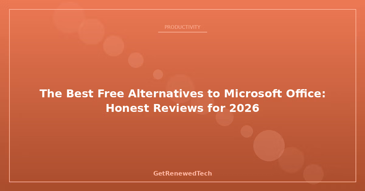Blog R2 The Best Free Alternatives To Microsoft Office Ho