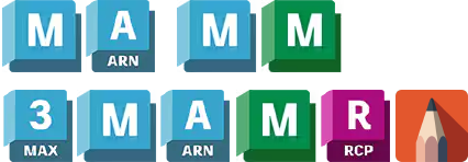 Autodesk M&E Collection 2024/2025/2026/2027 for Windows - App Logos